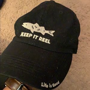 Life is good keep it reel hat Clearance